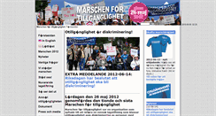 Desktop Screenshot of marschen.se